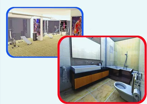 Övgü Smart kapalı spor salonu ve banyo